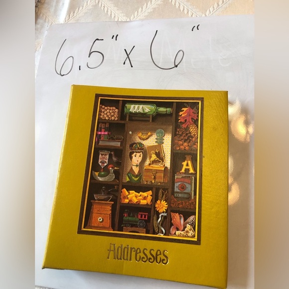 Vintage 1970s Stylecraft Address Book New - Picture 4 of 9